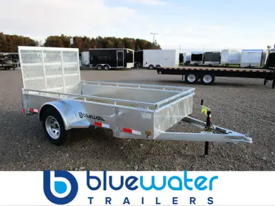 Canada Trailers Galvanized Single Axle Utility Trailer 2,990lbs GVWR is $3,995.00 ! Ord: 75101 - Ser...