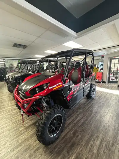 TERYX4 S SE 2024 REDUCE MSRP PRICE ADDITIONAL VEHICLE FEATURES: •High-Grade audio systeme •Maxxis Bi...