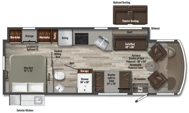 2025 WINNEBAGO VISTA 29NP in RVs & Motorhomes in Hamilton - Image 2