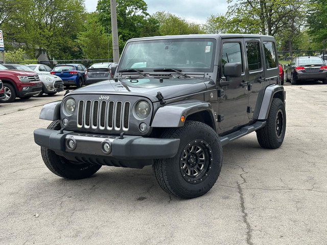 2018 Jeep Wrangler JK Unlimited Sahara I ONE OWNER I CLEAN CARFA in Cars & Trucks in Hamilton