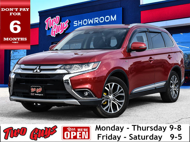 2017 Mitsubishi Outlander AWC 4dr GT 7 Passenger Leather Sunroof in Cars & Trucks in St. Catharines