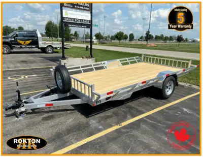 For sale is a Tow Tek Trailers 7 x 14 UTV/Utility trailer, All Aluminum Heavy-duty tube frame. Rokto...