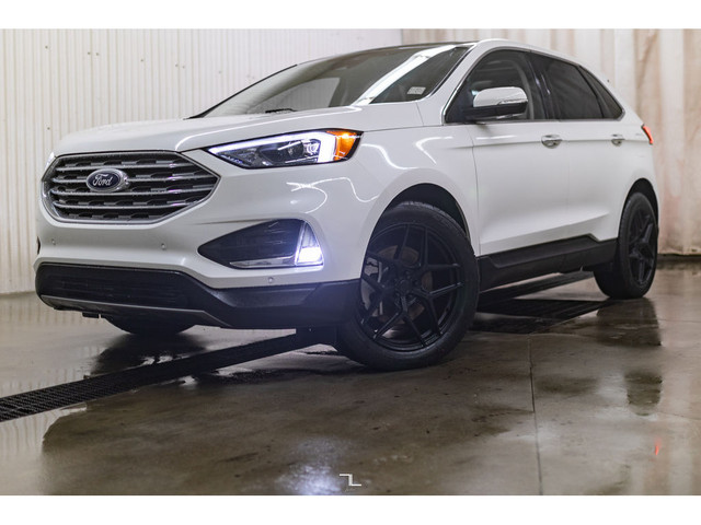 2022 Ford Edge AWD Titanium Leather Roof Nav BCam in Cars & Trucks in Grande Prairie - Image 4