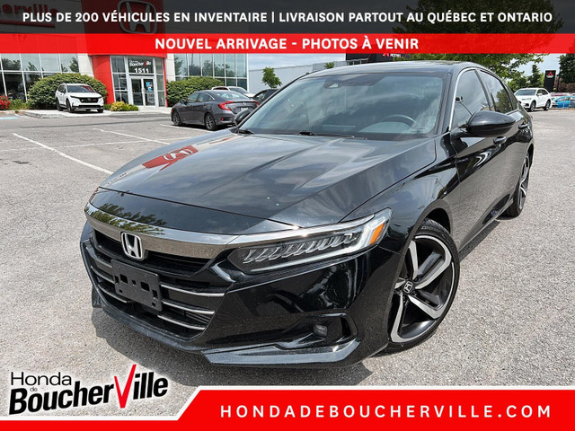 2021 Honda Accord Sedan Sport MAGS 19P, PNEUS NEUFS, TOIT OUVRAN in Cars & Trucks in Longueuil / South Shore - Image 3