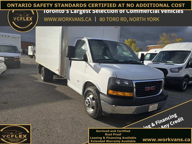 2019 GMC Savana Van G3500 - 16Ft Box - V8 Gasoline - Rear Barn D in Cars & Trucks in City of Toronto