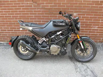 Welcome New Riders! Financing Options Available! Introducing the 2023 Husqvarna Svartpilen 401 The S...