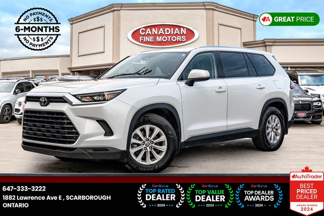2024 TOYOTA GRAND HIGHLANDER XLE HEV AWD | 8 PASS | LEATHER INT  in Cars & Trucks in City of Toronto - Image 2