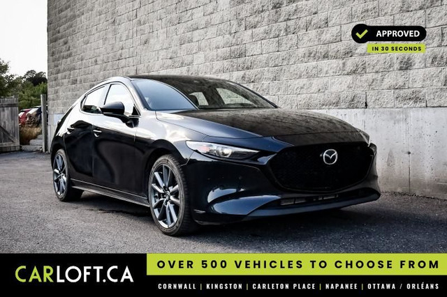 2021 Mazda Mazda3 Sport GT • HEATED LEATHER • NAV • 360 CAM • BO in Cars & Trucks in Ottawa