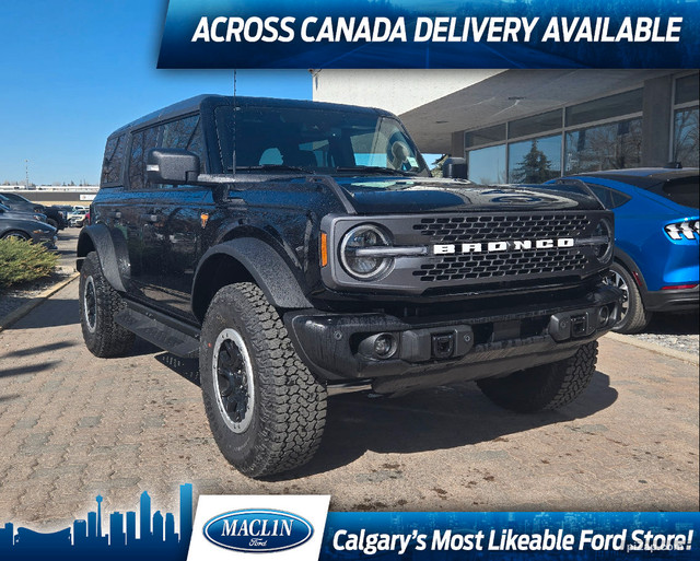 2025 Ford Bronco BADLANDS | SASQUATCH PKG | CO-PILOT360 | G.O.A. in Cars & Trucks in Calgary