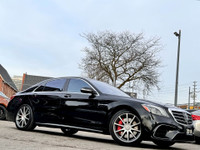 S 63 AMG 4MATIC+ - 603 HP - V8 BI-TURBO - Black on Black - Carfax Verified - No Accidents - Local On... (image 6)