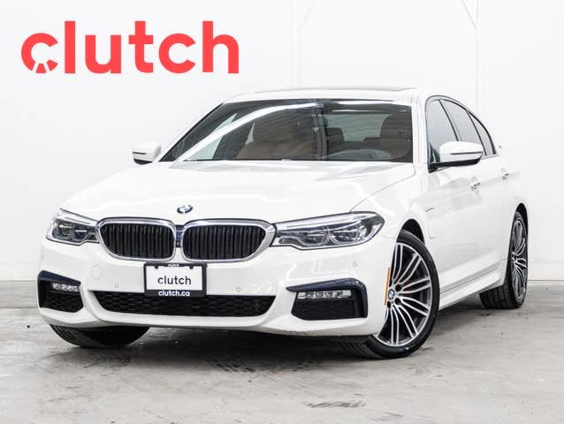 2018 BMW 5 Series 530e xDrive AWD w/ Front Heated Seats, Rearvie in Cars & Trucks in Ottawa