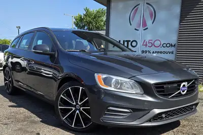 ***FINANCEMENT 99.9% ACCEPTÉ***VOLVO V60 T5 DYNAMIC 2018***T5 DYNAMIC,CUIR,TOIT,AWD,MAGS,RARE***FINA...