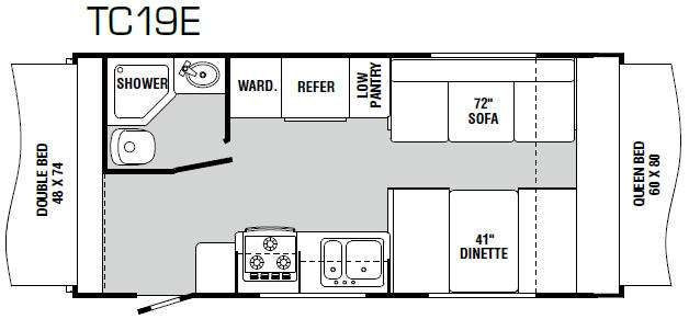 2011 R-Vision Trail-Cruiser TC19E in Travel Trailers & Campers in Ottawa - Image 2