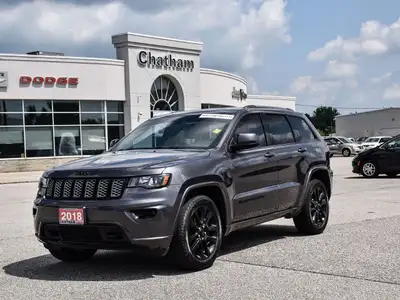 2018 Jeep Grand Cherokee 4D Sport Utility Altitude Granite Crystal Metallic Clearcoat 4WD, 180 Amp A...