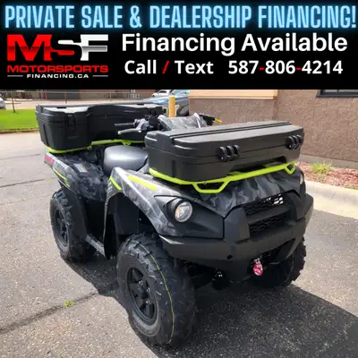 FINANCE ANYTHING IN CANADA PRIVATE SALE & DEALERSHIP FINANCING CALL / TEXT 587-806-4214 APPLY NOW @...