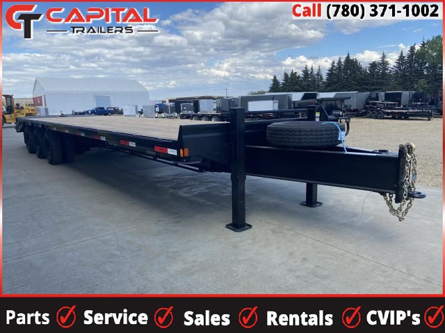 2023 Double A Trailers Highboy Deckover Trailer 8.5' x 34' in Cargo & Utility Trailers in Strathcona County