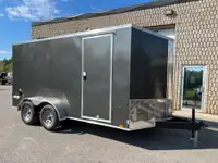 2023 PACE JV716TE2 SE - 7x16 TANDEM AXLE ENCLOSED TRAILER WITH R