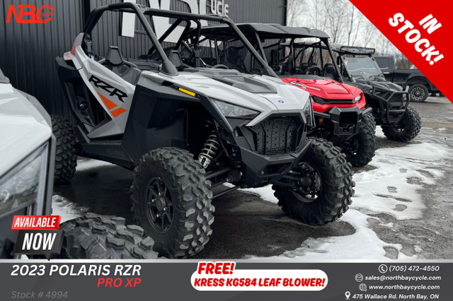2023 Polaris Industries RZR Pro XP Sport Ghost Gray in ATVs in North Bay - Image 3
