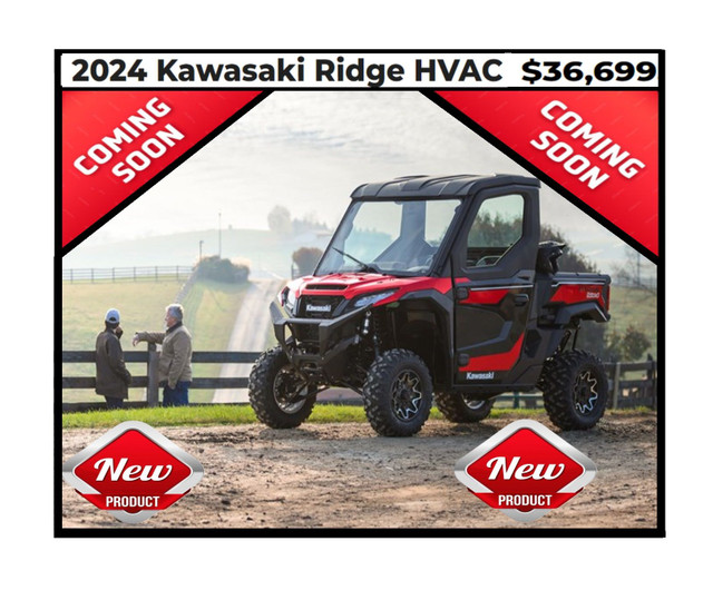 2024 Kawasaki Ridge HVAC in ATVs in Medicine Hat