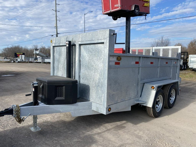 Competition Trailers 6x12 5 Ton High Sided Dump in Cargo & Utility Trailers in Peterborough