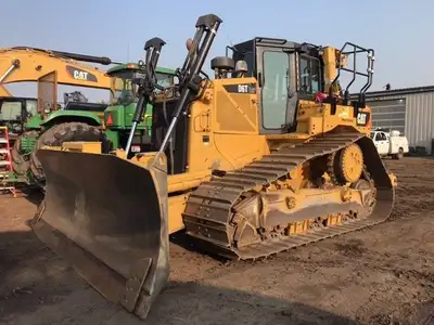 2019 Caterpillar D6T LGP Track-Type Tractor 6600 hours • 6way Blade • M/S Ripper • Enclosed cab with...