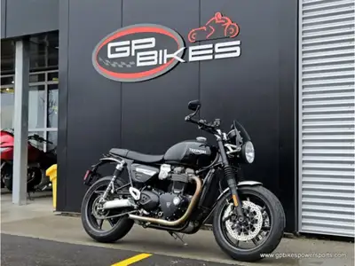 No money down. Credit approved in minutes* OACJust...CLICK HERE 2019 Triumph Speed Twin Jet Black A...