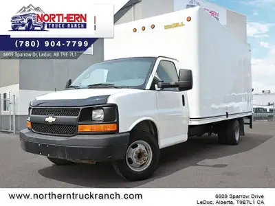 WAS: $35900 NOW: $32900 plus taxes and licensing fees2015 CHEVROLET EXPRESS 3500 CUBE VAN / BOX TRUC...