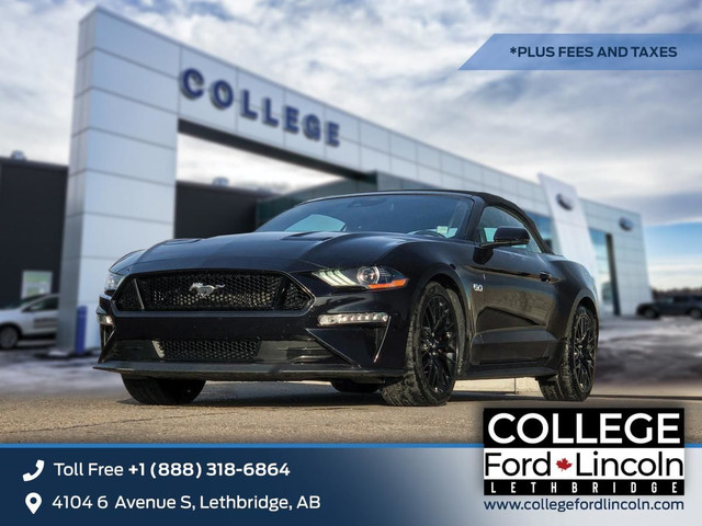 2022 Ford Mustang GT PREMIUM | 5.0 V8 | CONVERTIBLE | GT PERFORM in Cars & Trucks in Lethbridge