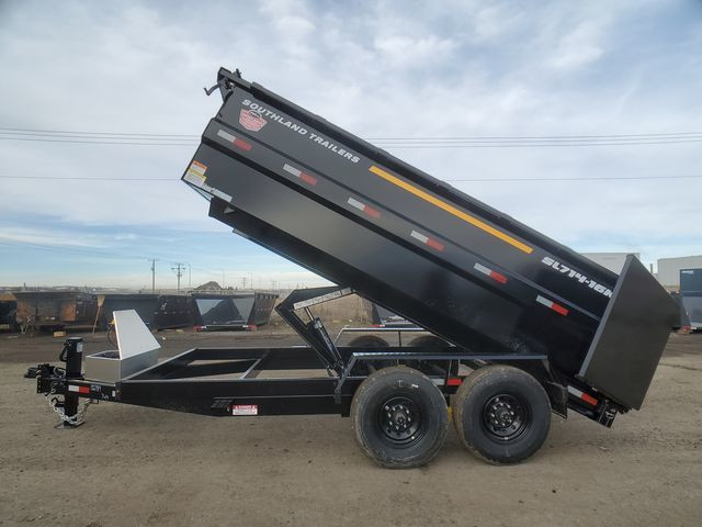 2024 Southland 7X14 High Side Dump Trailer in Cargo & Utility Trailers in Edmonton - Image 4