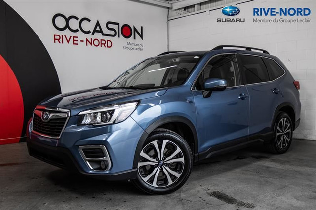 Subaru Forester Limited NAVI+TOIT.OUVRANT+CUIR+CARPLAY 2019 in Cars & Trucks in Laval / North Shore