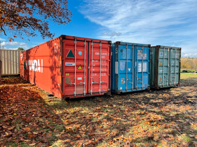2010 Shipping Container 40' Used Container in Cargo & Utility Trailers in Fredericton - Image 2