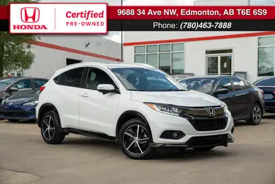 This 2020 Honda HR-V Sport combines sporty style, practical versatility, and advanced safety feature...