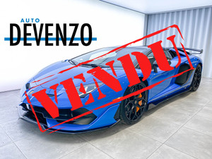 2021 Lamborghini Aventador SVJ Roadster Le Mans Blue