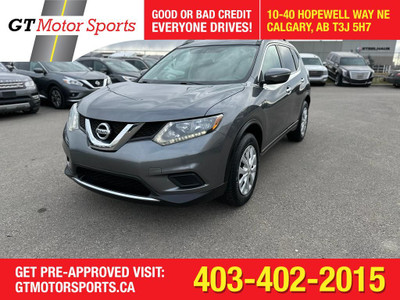 2014 Nissan Rogue SV | BACKUP CAM | FUEL EFFICIENT | $0 DOWN