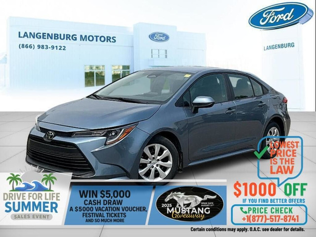 2024 Toyota Corolla LE in Cars & Trucks in Regina