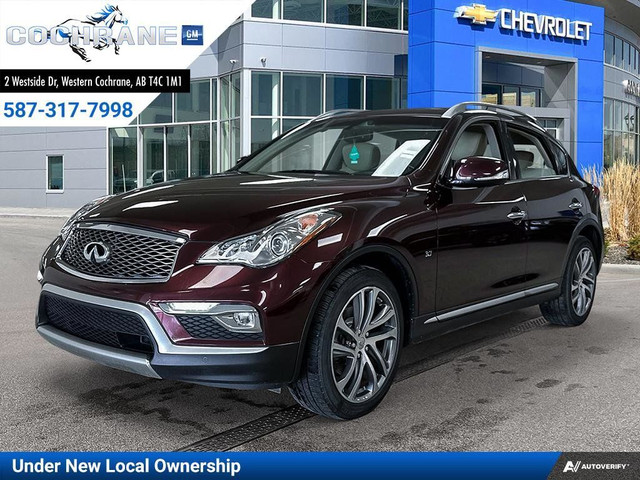 2017 INFINITI QX50 Sunroof | V6 Engine | Tan Interior in Cars & Trucks in Calgary