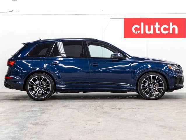 2022 Audi Q7 Technik AWD w/Apple CarPlay, Heated Front Seats, Ba in Cars & Trucks in Ottawa - Image 4