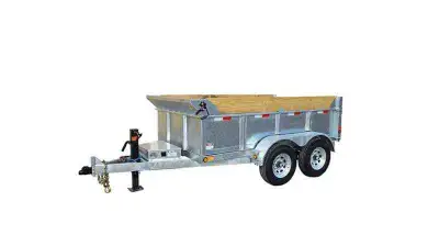 2025 Canada Trailer Galvanized Dump Trailer 6X12 10K 5 ton trailer is perfect for any contractor or...