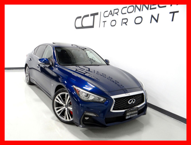 2018 INFINITI Q50 3.0t S LUXE AWD *NAVI/BACKUP CAM/LEATHER/SUNRO in Cars & Trucks in City of Toronto - Image 2