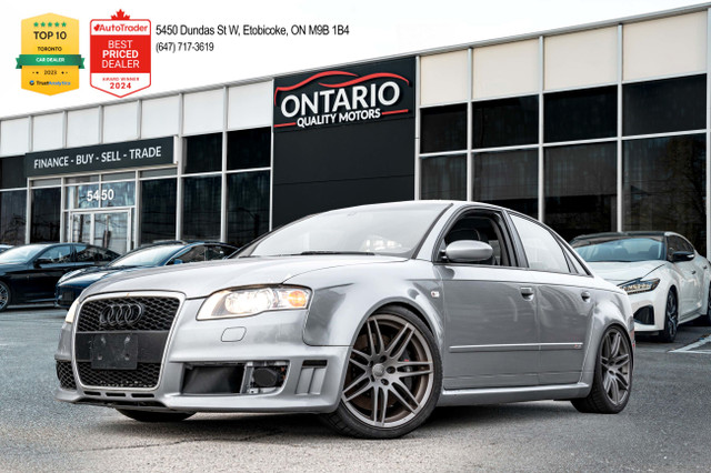 2008 Audi RS 4 PERFORMANCE |6- SPEED MANUAL|420 HP|BOSE SPEAKERS in Cars & Trucks in Mississauga / Peel Region