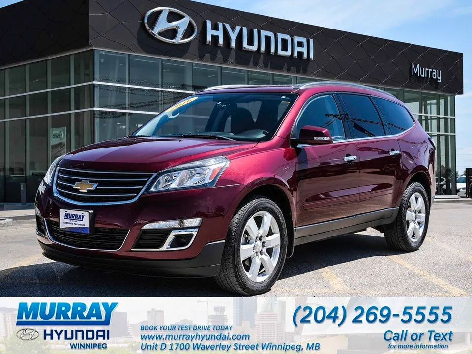 2016 Chevrolet Traverse AWD LT w-1LT with Power Seat and Backup