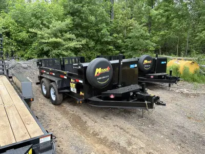 Need a dump trailer for a day, a week, or longer? Miska offers rugged, ready-to-go dump trailers for...