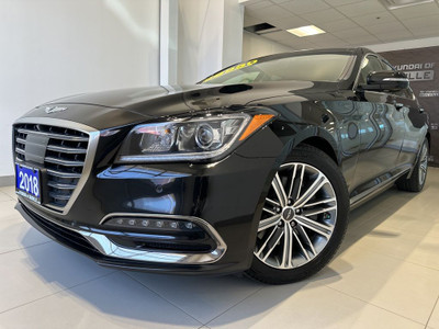  2018 Genesis G80 3.8L | TECH PKG | H TRAC | NAVI | NO ACCIDENT