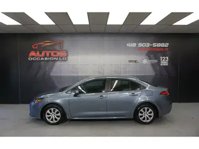 TOYOTA COROLLA LE 2022 BERLINE ÉDITION LE 4 CYLINDRES 1.8 LITRES 139 HP ** BAS KILOMÉTRAGE ** 1 PROP...