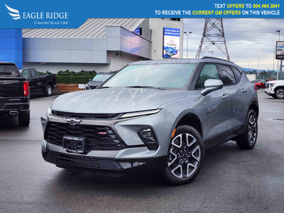 2024 Chevrolet Blazer RS AWD, HD surround vision, heated seat...