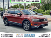 Recent Arrival! Burgundy 2018 Volkswagen Tiguan Highline 4Motion AWD 8-Speed Automatic with Tiptroni... (image 3)