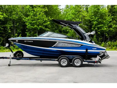 RGMCC329E516 Toile d'amarrage , Toit bimini, Système de son, Supports à wakeboard, Lumières de navig...
