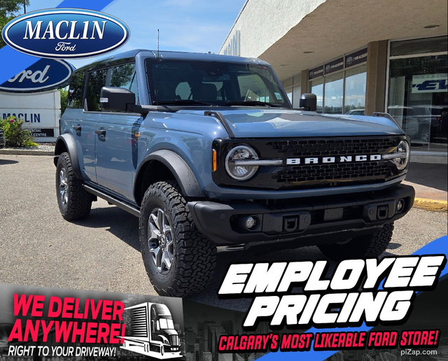 2025 Ford Bronco BADLANDS | BLACK APP PKG | CO-PILOT360 | G.O.A. in Cars & Trucks in Calgary