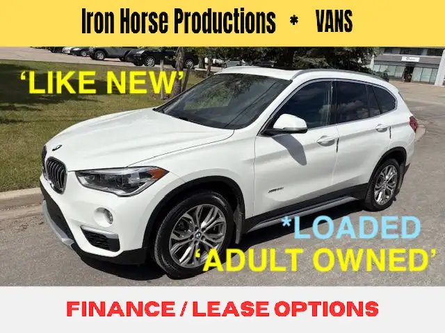 2018 BMW X1 XDrive28i LOADED PANO ROOF NICE! CAN FINANCE/LEASE628632125160971222