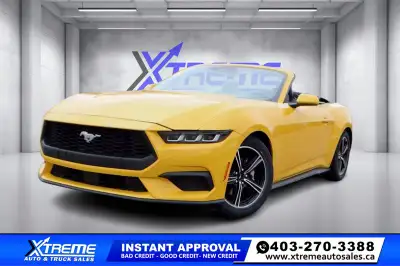 2024 Ford Mustang Premium Convertible Welcome to Xtreme Auto & Truck Sales Your Car Loan, Truck Loan...
